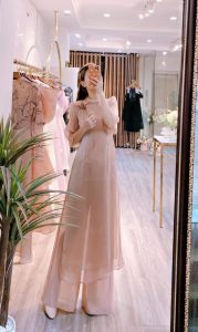 Áo dài Việt Nam dạ hội