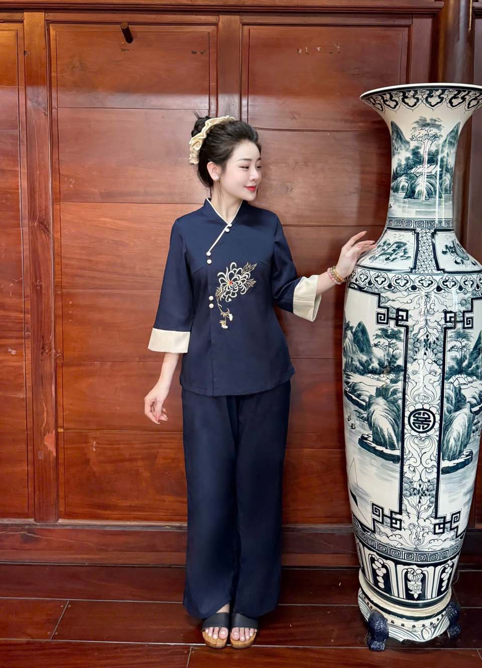 Pháp Phục Đi Chùa Dài Tay Thanh Lịch Cho Nữ 4 phap-phuc-truyen-thong-dai-tay-cho-nu